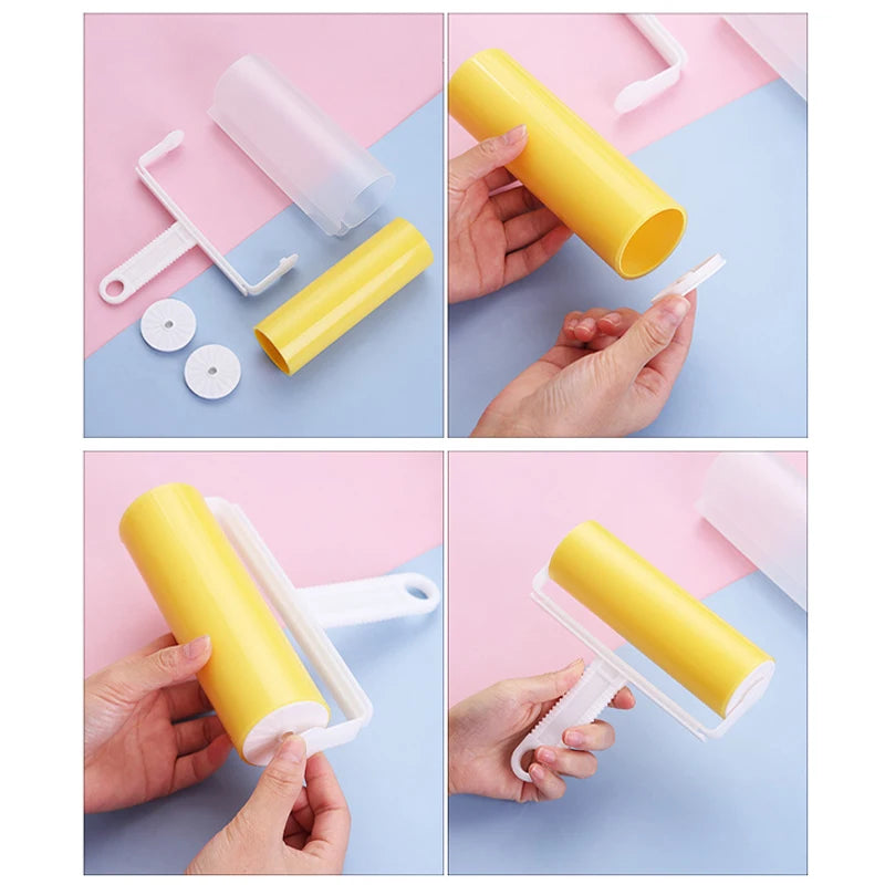 Reusable pet Hair Remover Sticky Roller