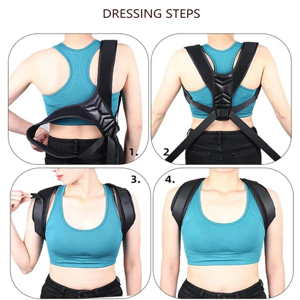 Adjustable Back Shoulder Posture Corrector